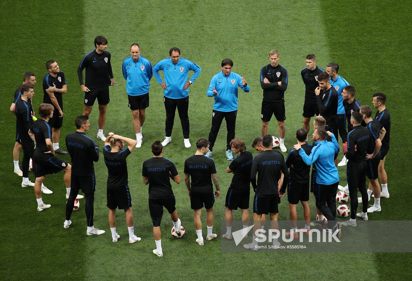 Russia World Cup Croatia Training