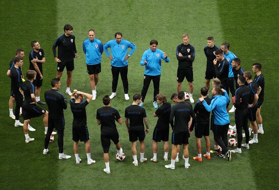 Russia World Cup Croatia Training