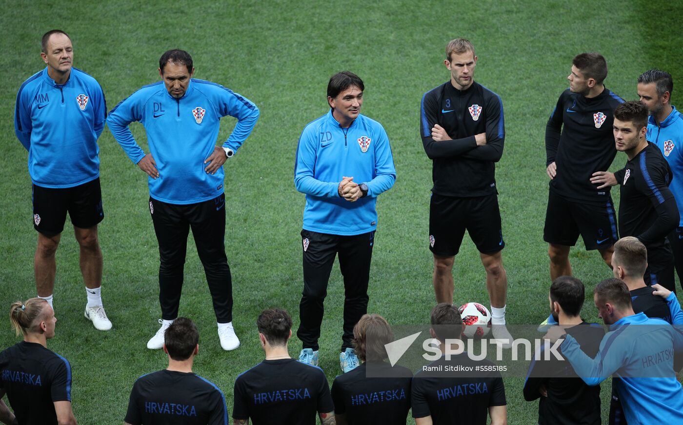 Russia World Cup Croatia Training
