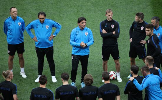 Russia World Cup Croatia Training