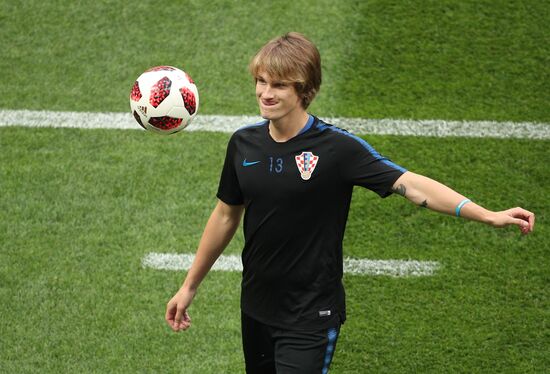 Russia World Cup Croatia Training