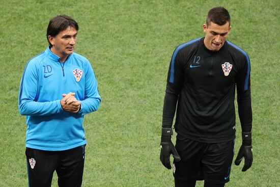 Russia World Cup Croatia Training