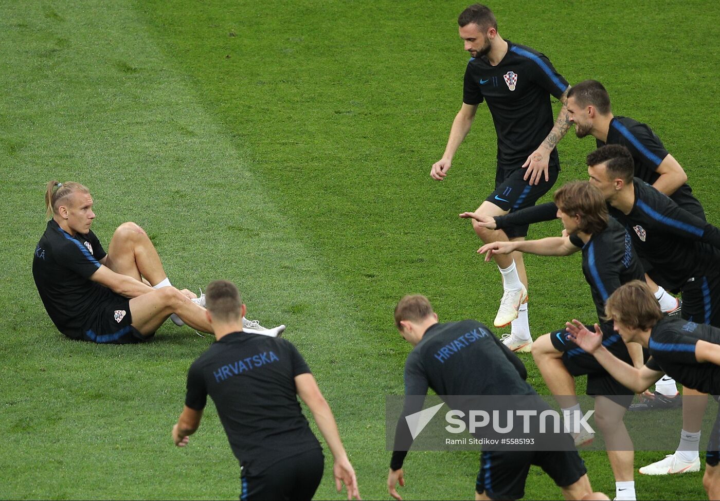 Russia World Cup Croatia Training