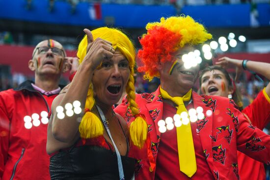 Russia World Cup France - Belgium