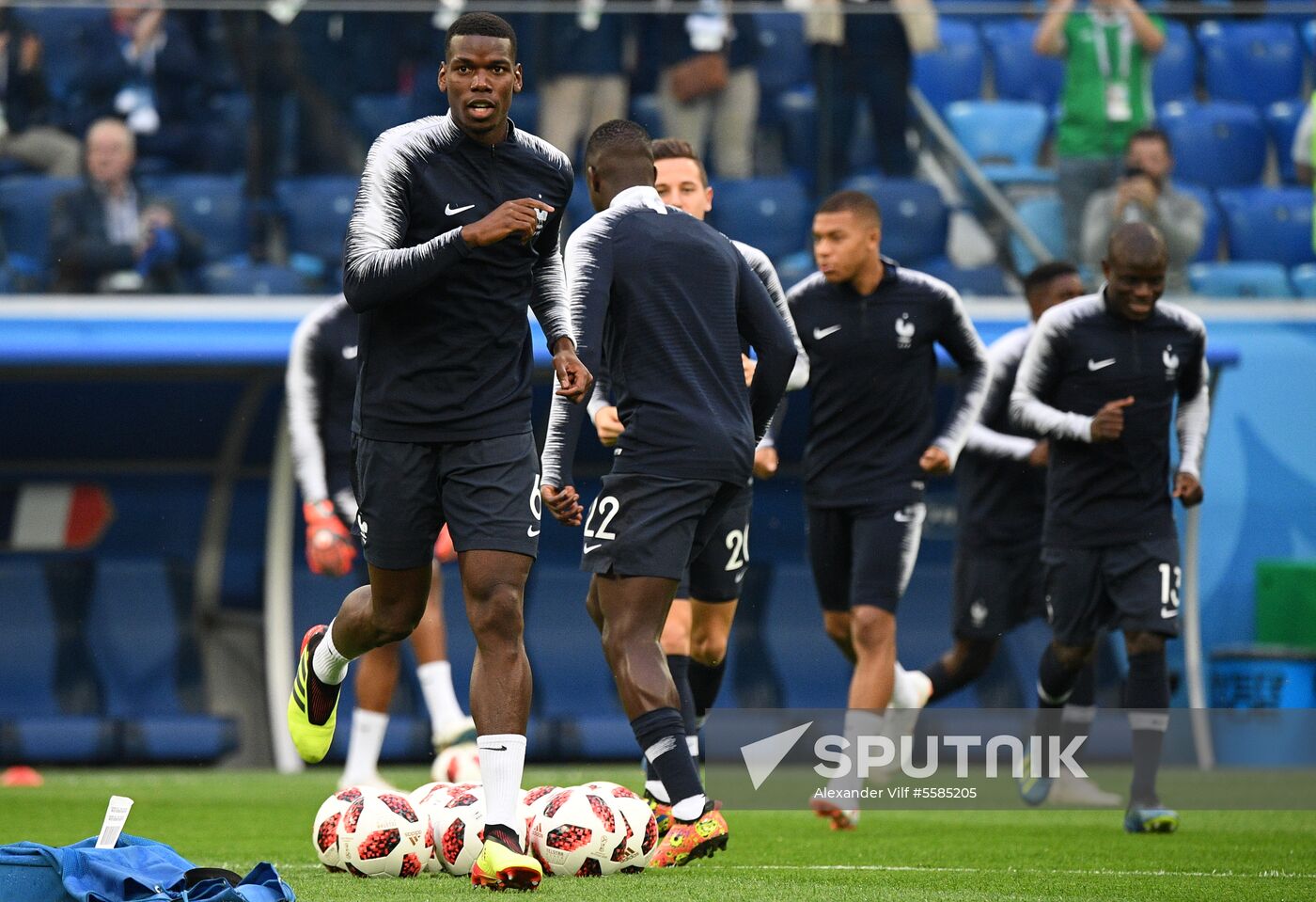 Russia World Cup France - Belgium