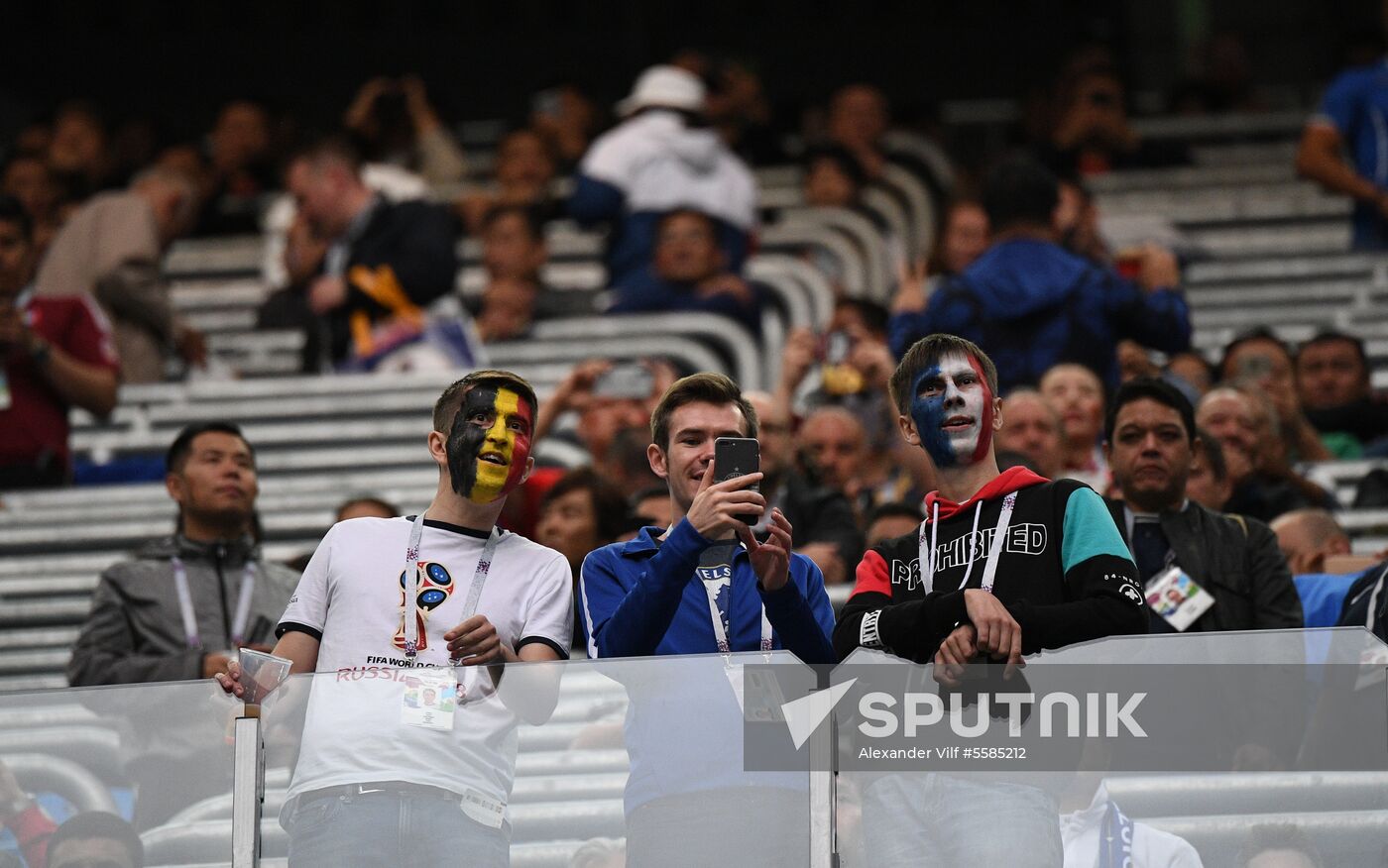 Russia World Cup France - Belgium