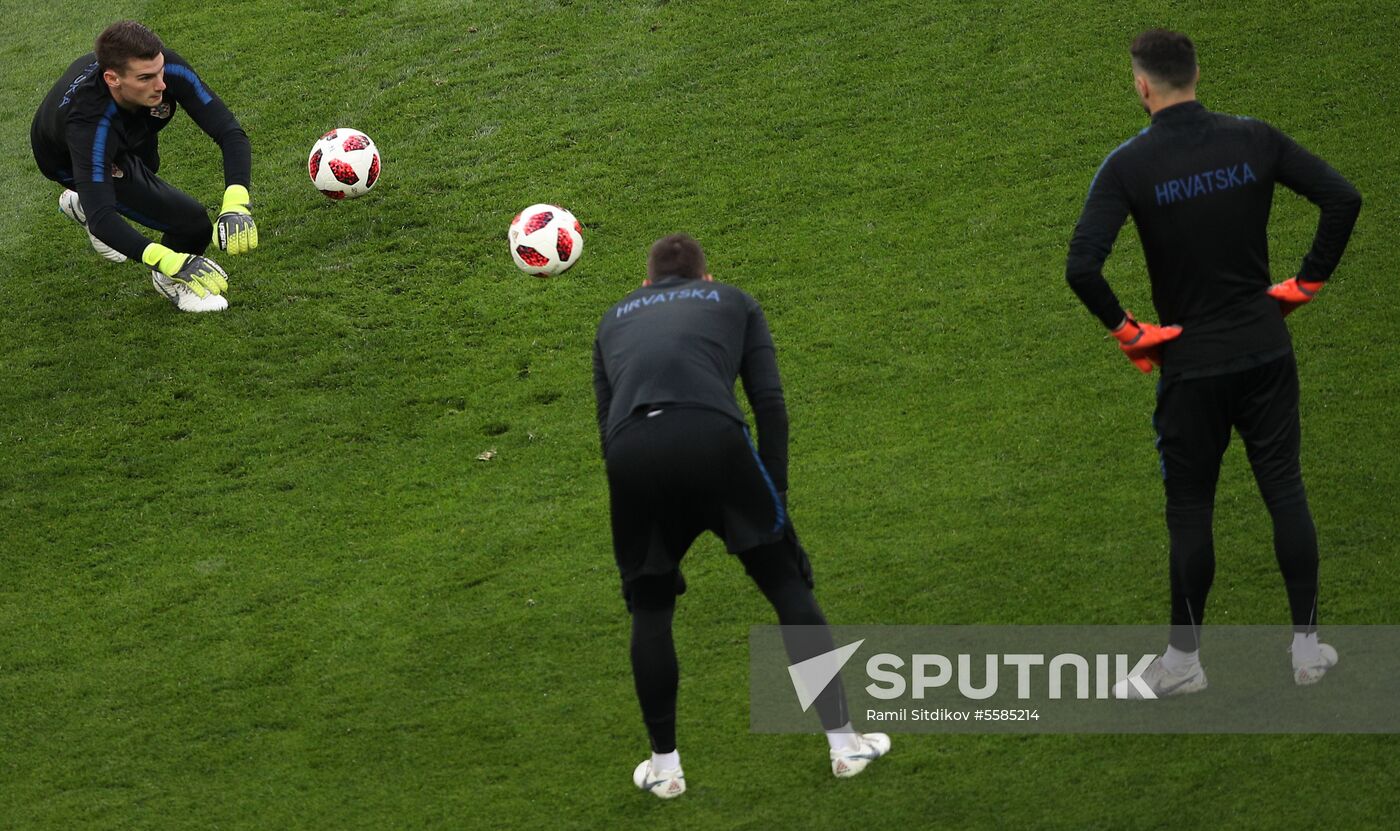 Russia World Cup Croatia Training