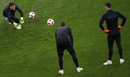 Russia World Cup Croatia Training