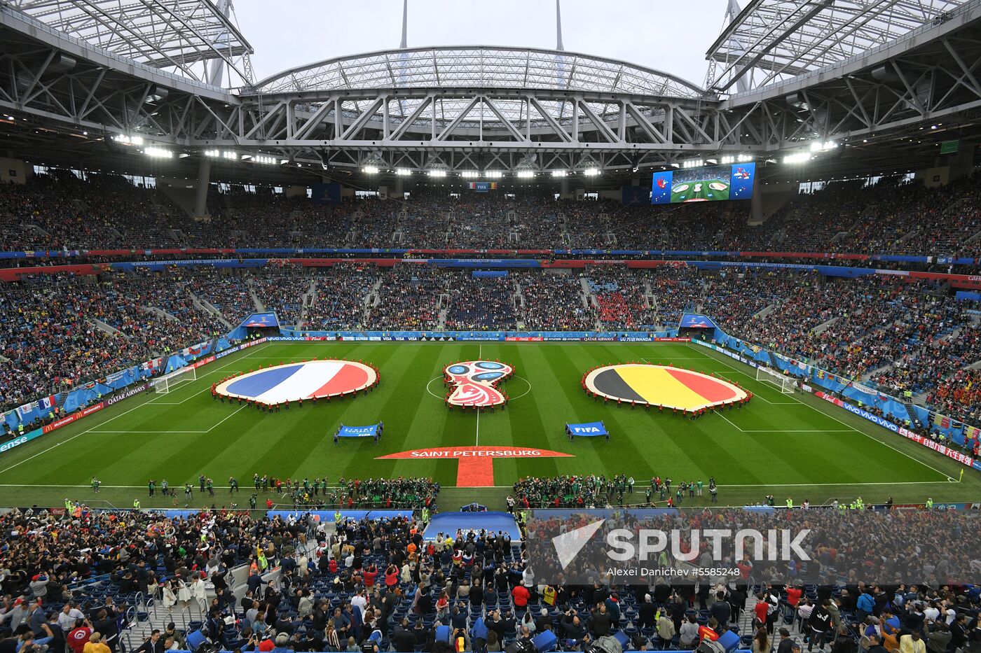 Russia World Cup France - Belgium