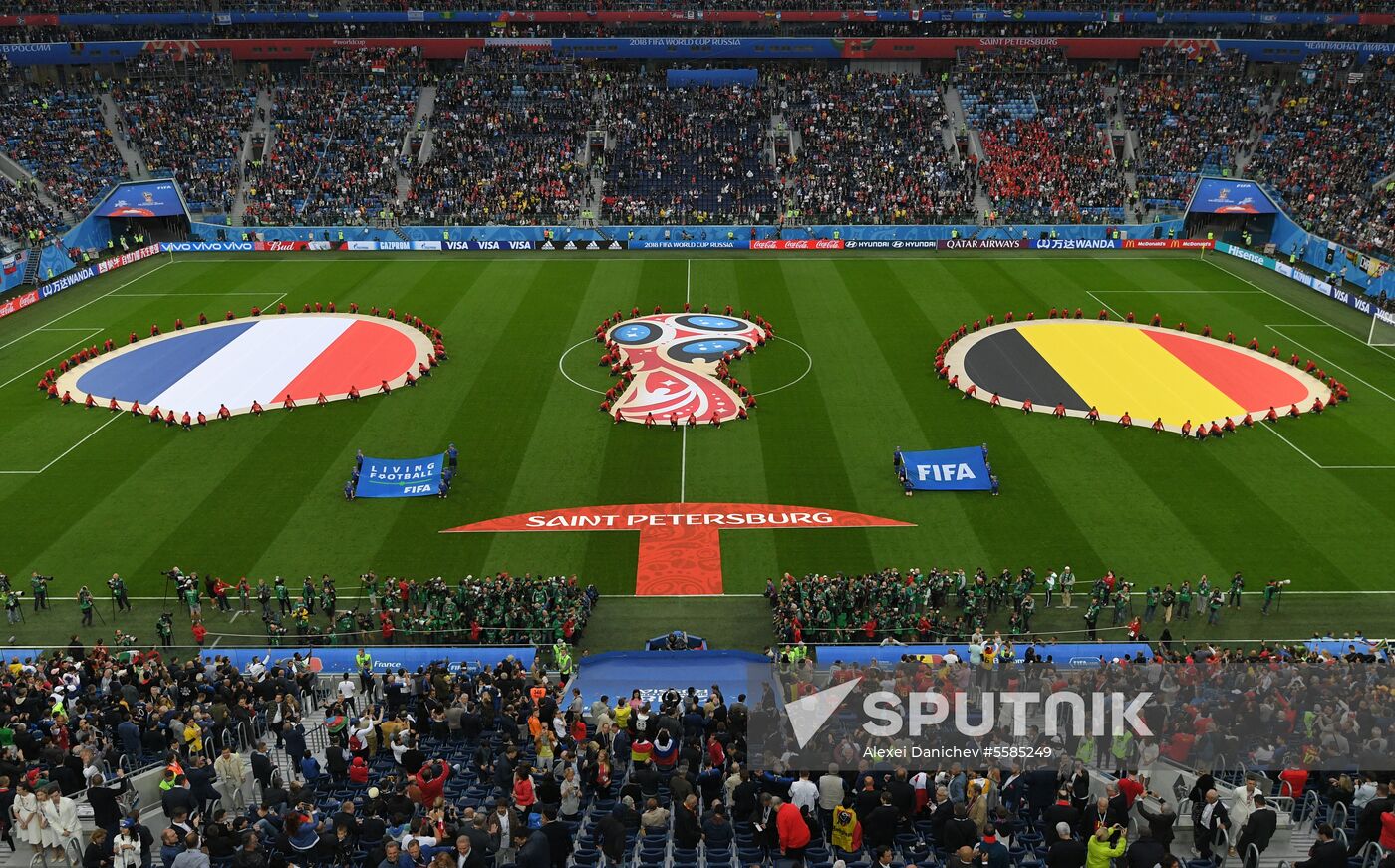 Russia World Cup France - Belgium
