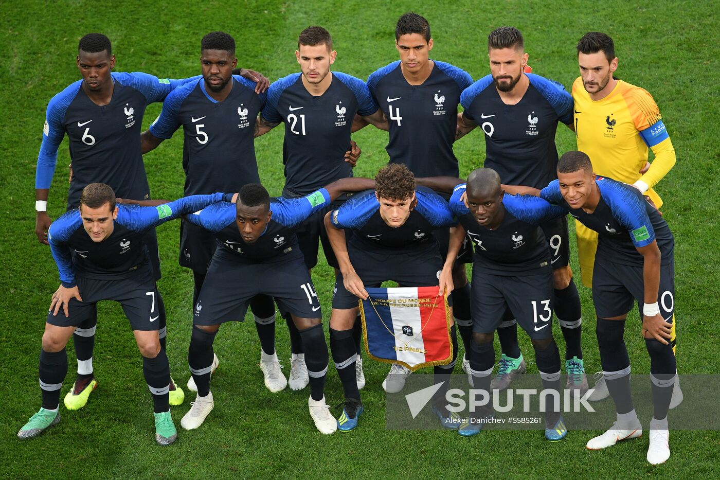 Russia World Cup France - Belgium
