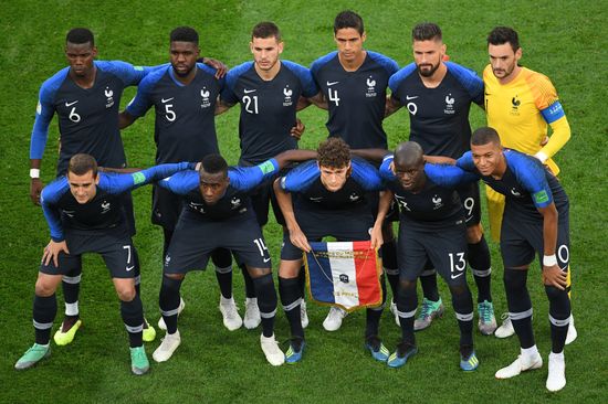 Russia World Cup France - Belgium