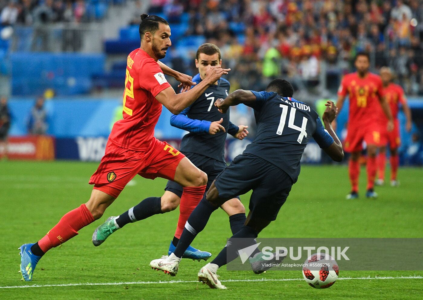 Russia World Cup France - Belgium