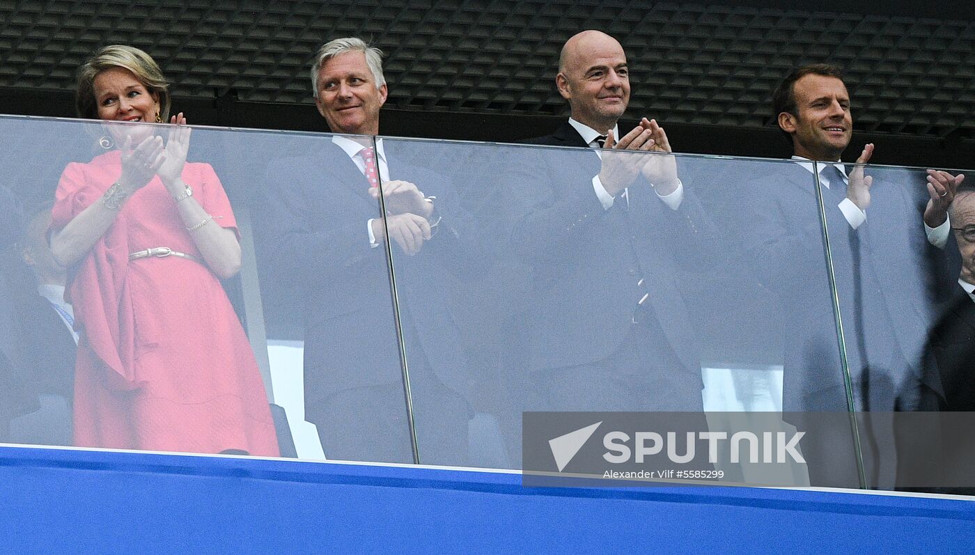 Russia World Cup France - Belgium