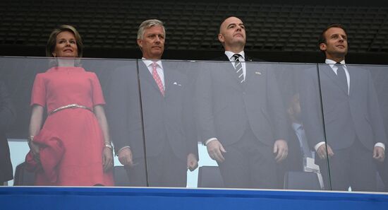 Russia World Cup France - Belgium