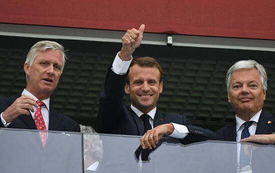 Russia World Cup France - Belgium