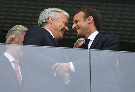 Russia World Cup France - Belgium