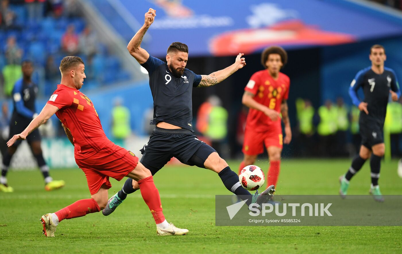 Russia World Cup France - Belgium