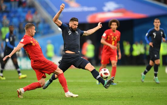 Russia World Cup France - Belgium