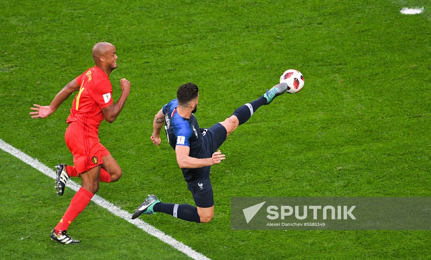 Russia World Cup France - Belgium