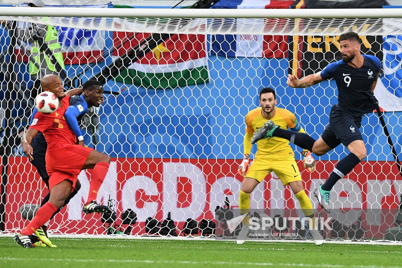 Russia World Cup France - Belgium