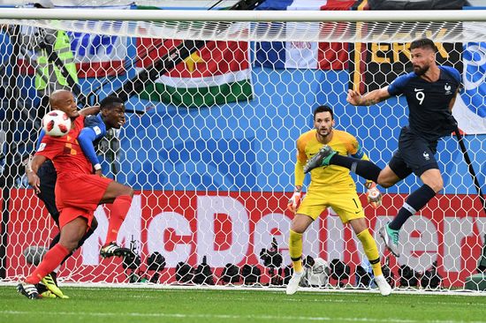 Russia World Cup France - Belgium