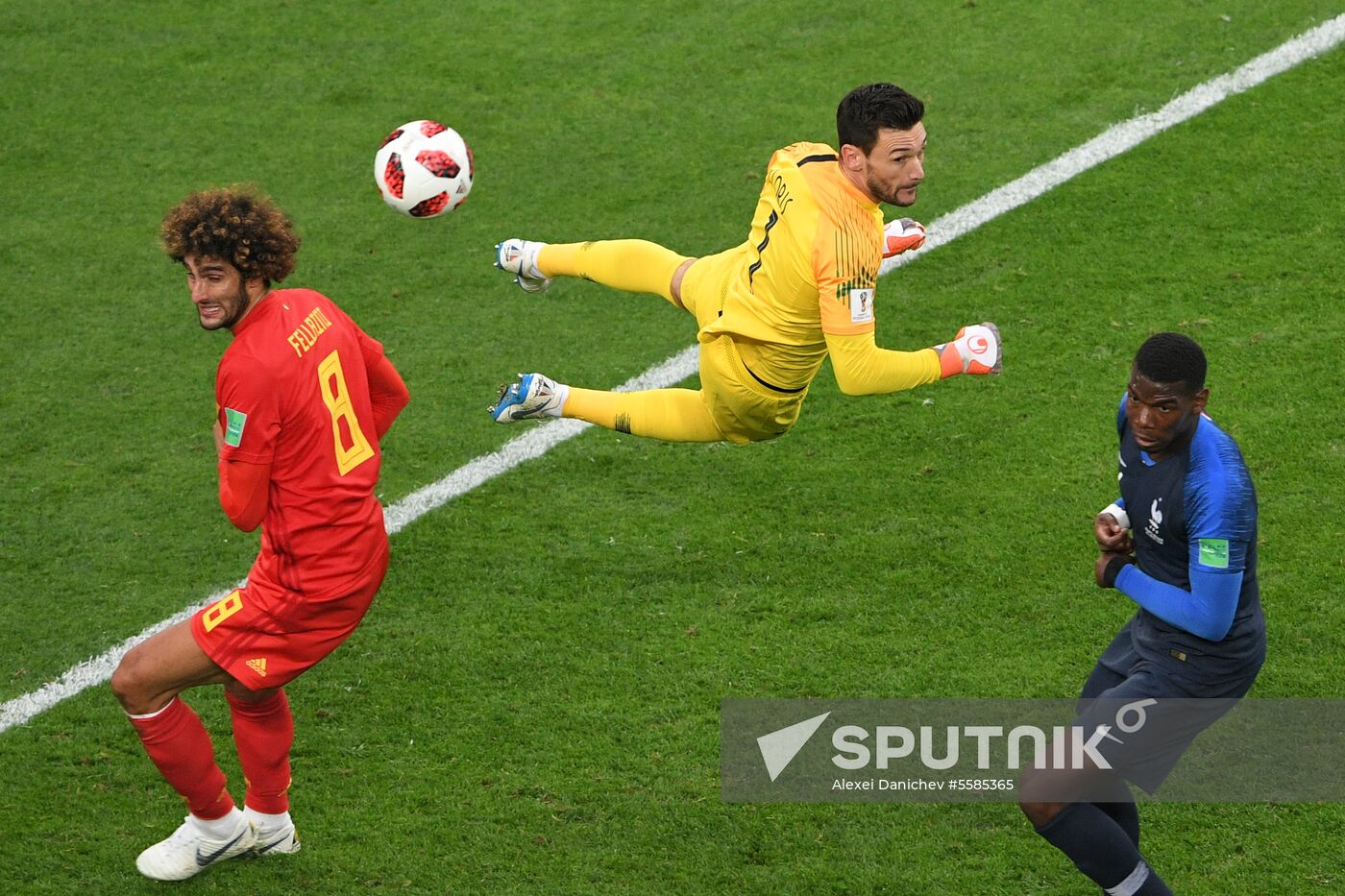 Russia World Cup France - Belgium