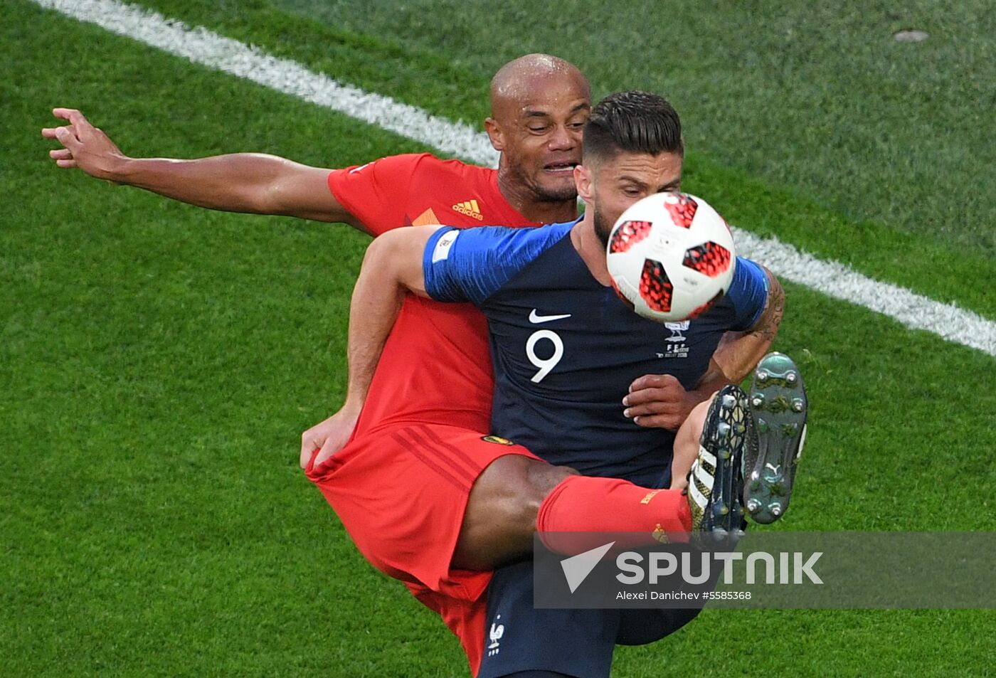 Russia World Cup France - Belgium