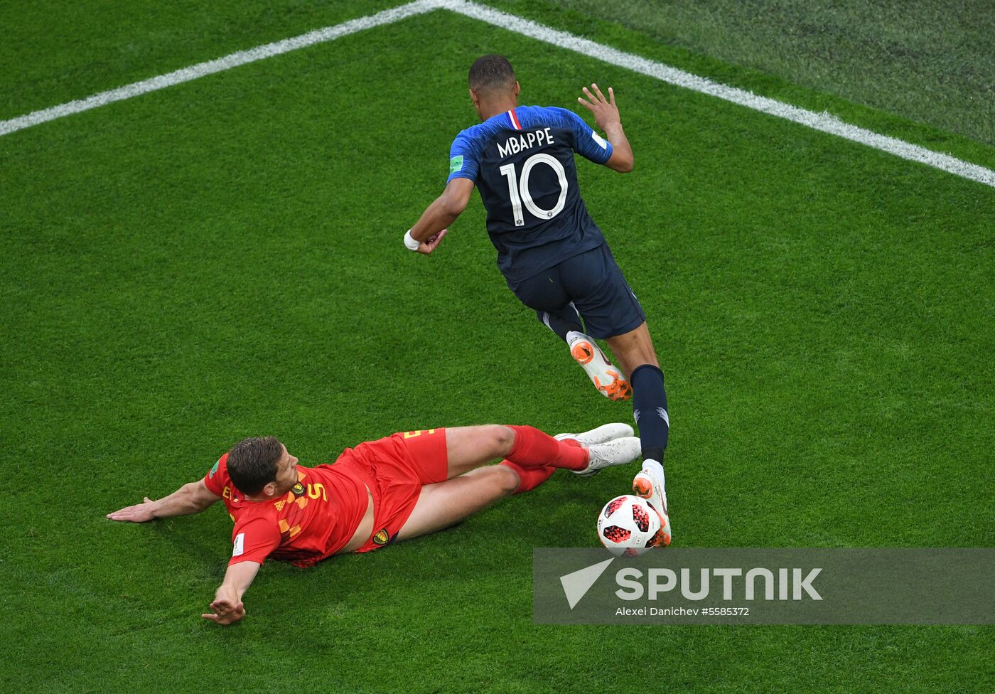 Russia World Cup France - Belgium