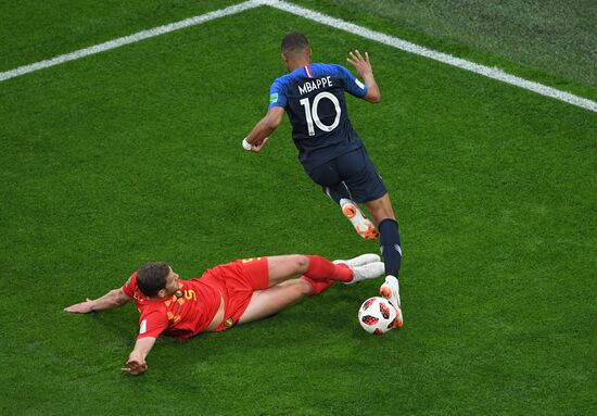Russia World Cup France - Belgium