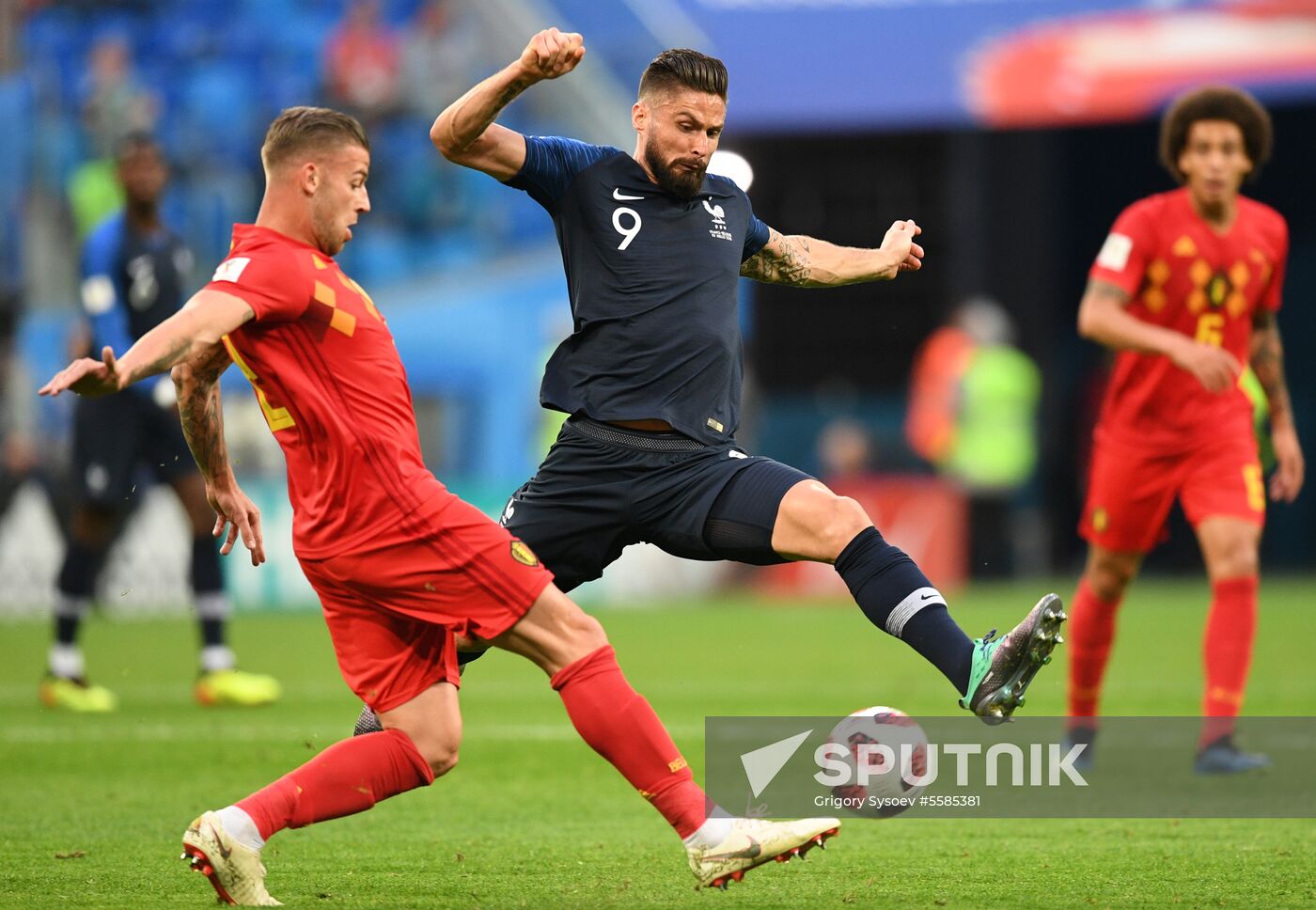 Russia World Cup France - Belgium