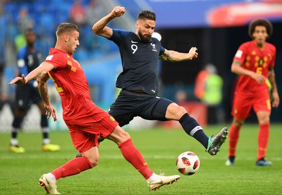 Russia World Cup France - Belgium