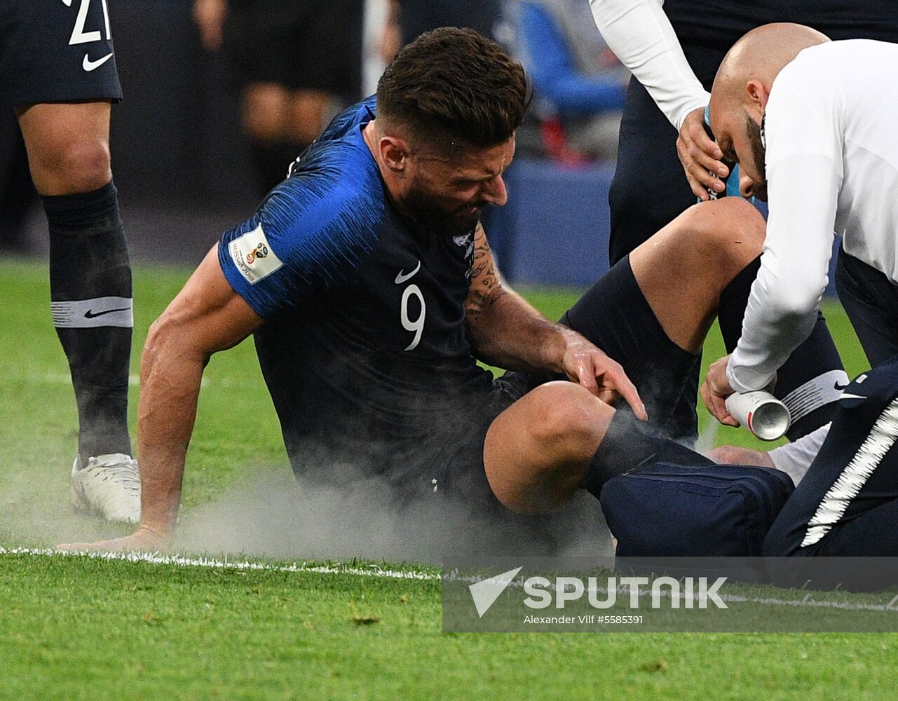Russia World Cup France - Belgium
