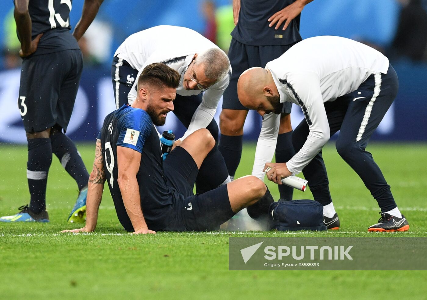 Russia World Cup France - Belgium