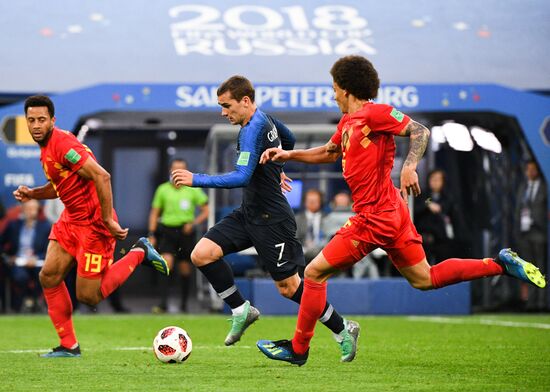 Russia World Cup France - Belgium