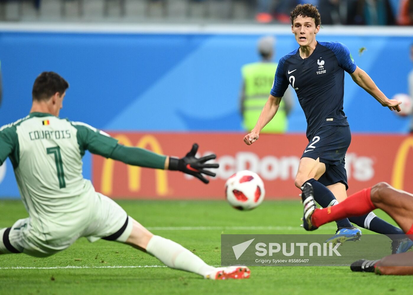 Russia World Cup France - Belgium