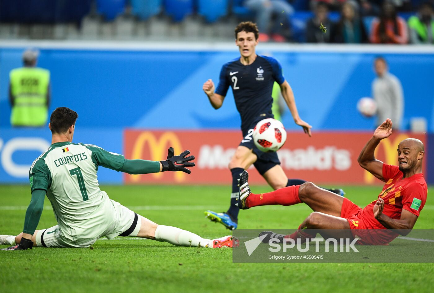 Russia World Cup France - Belgium