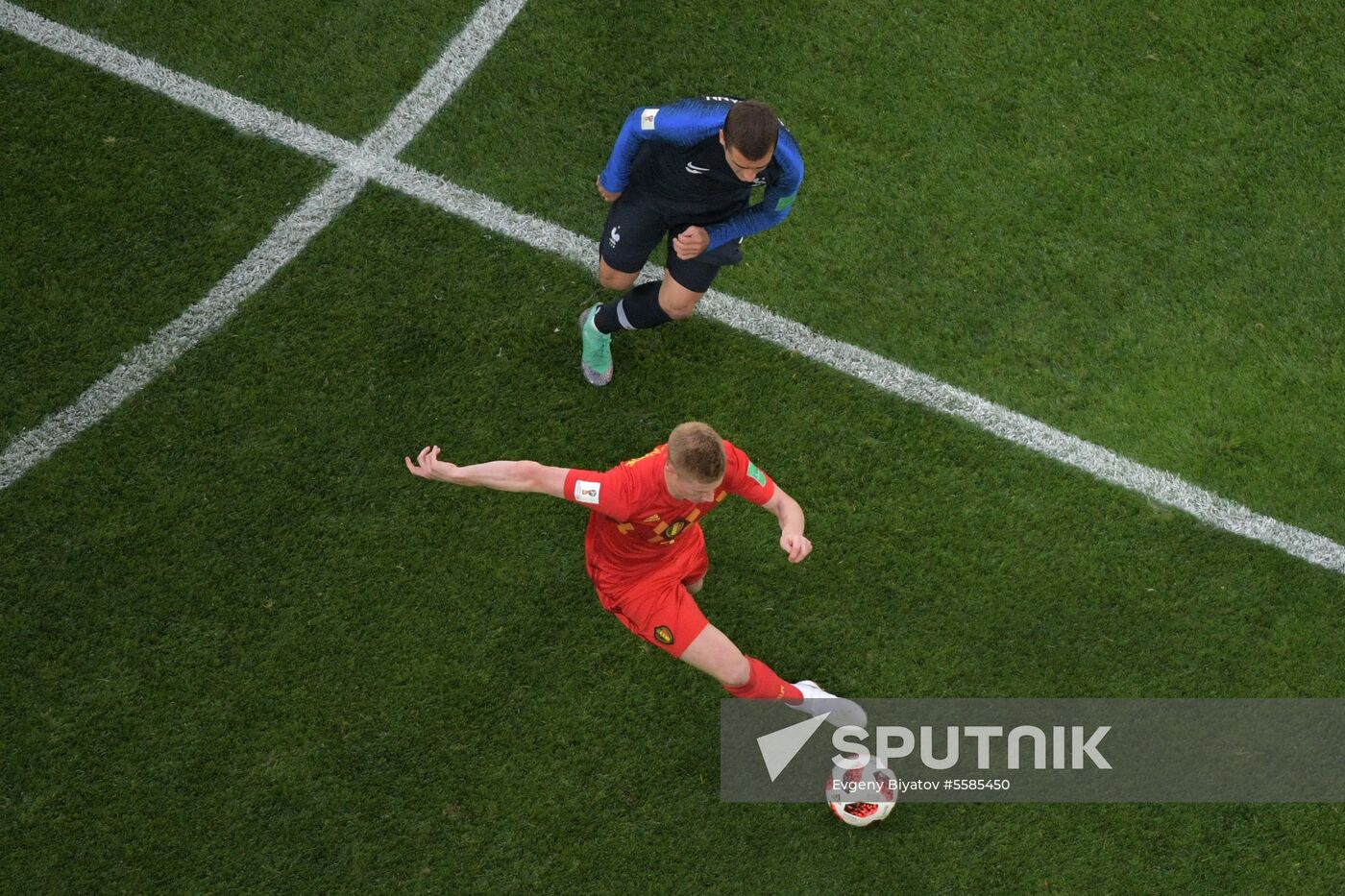 Russia World Cup France - Belgium