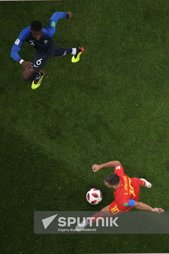 Russia World Cup France - Belgium