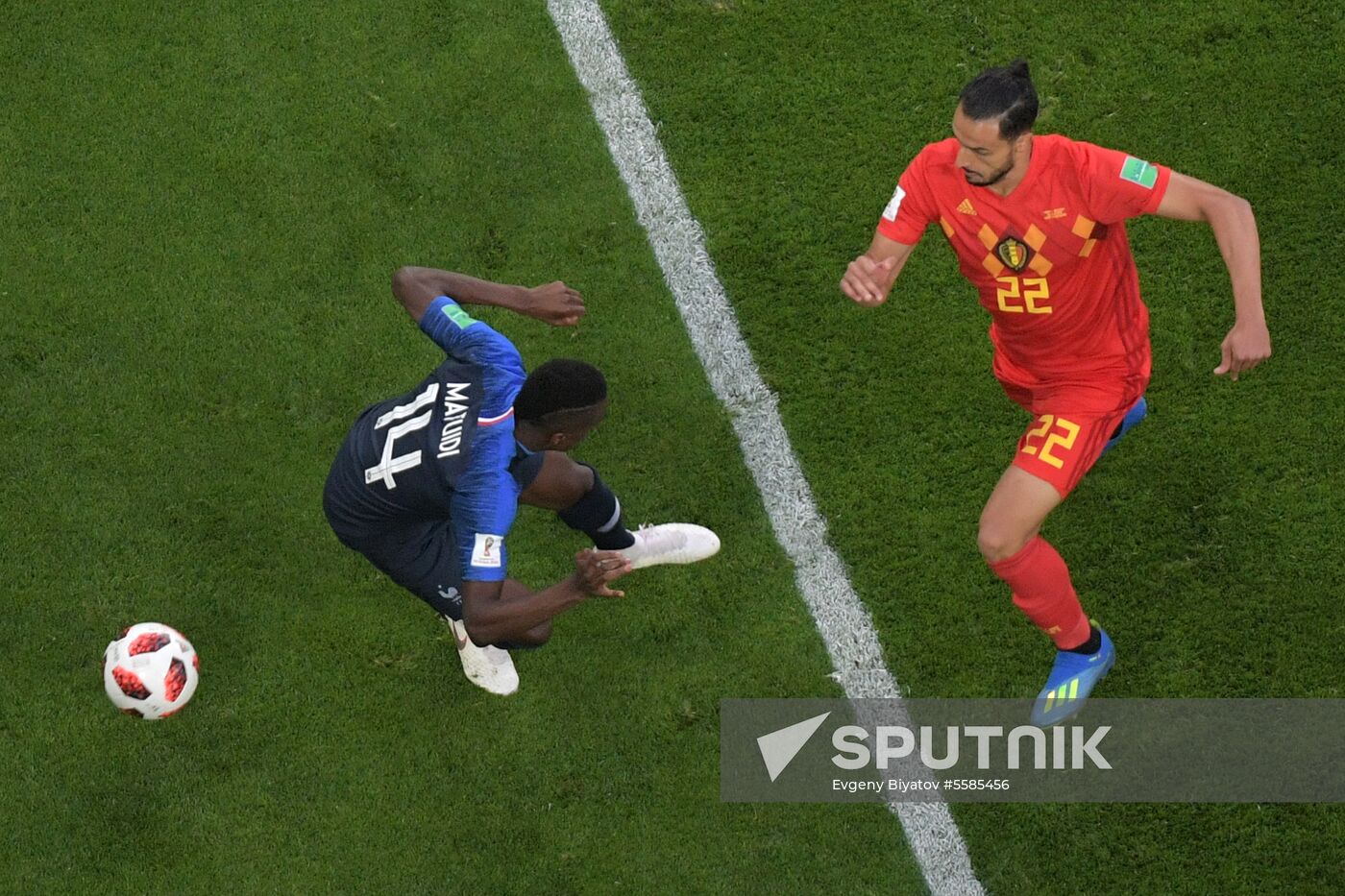 Russia World Cup France - Belgium