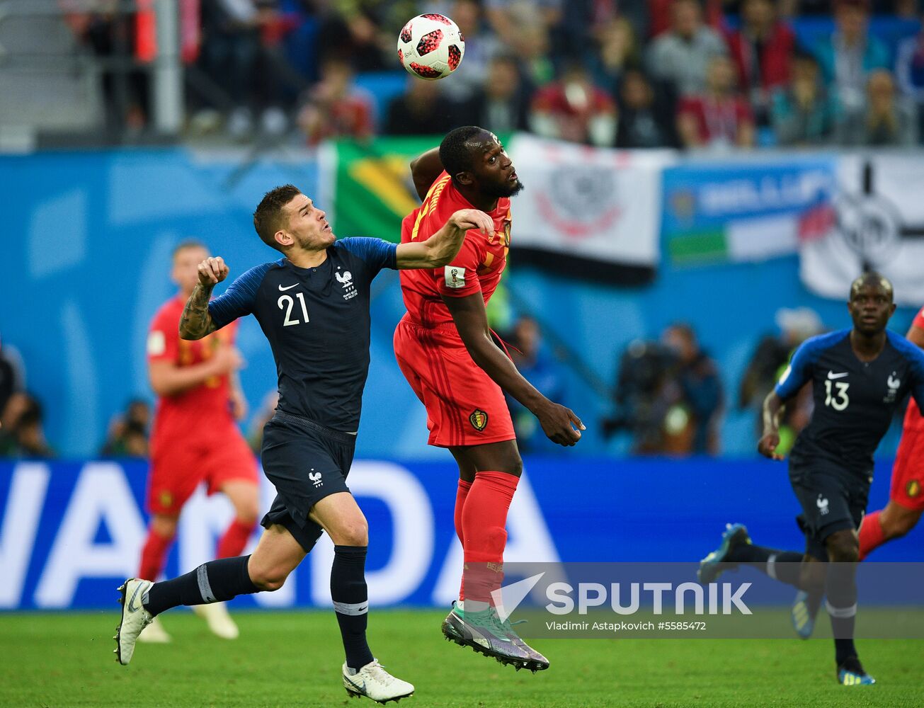 Russia World Cup France - Belgium