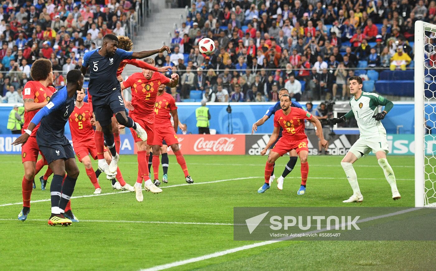 Russia World Cup France - Belgium