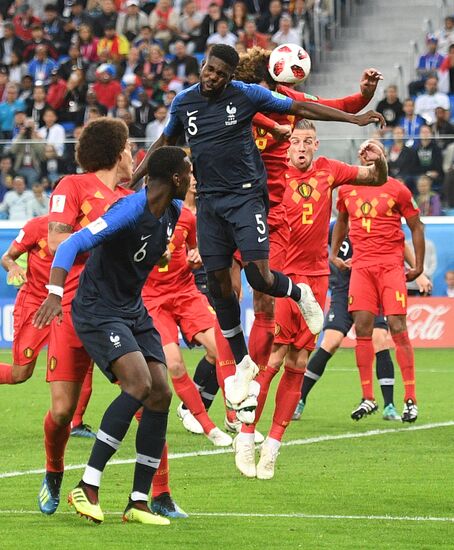 Russia World Cup France - Belgium
