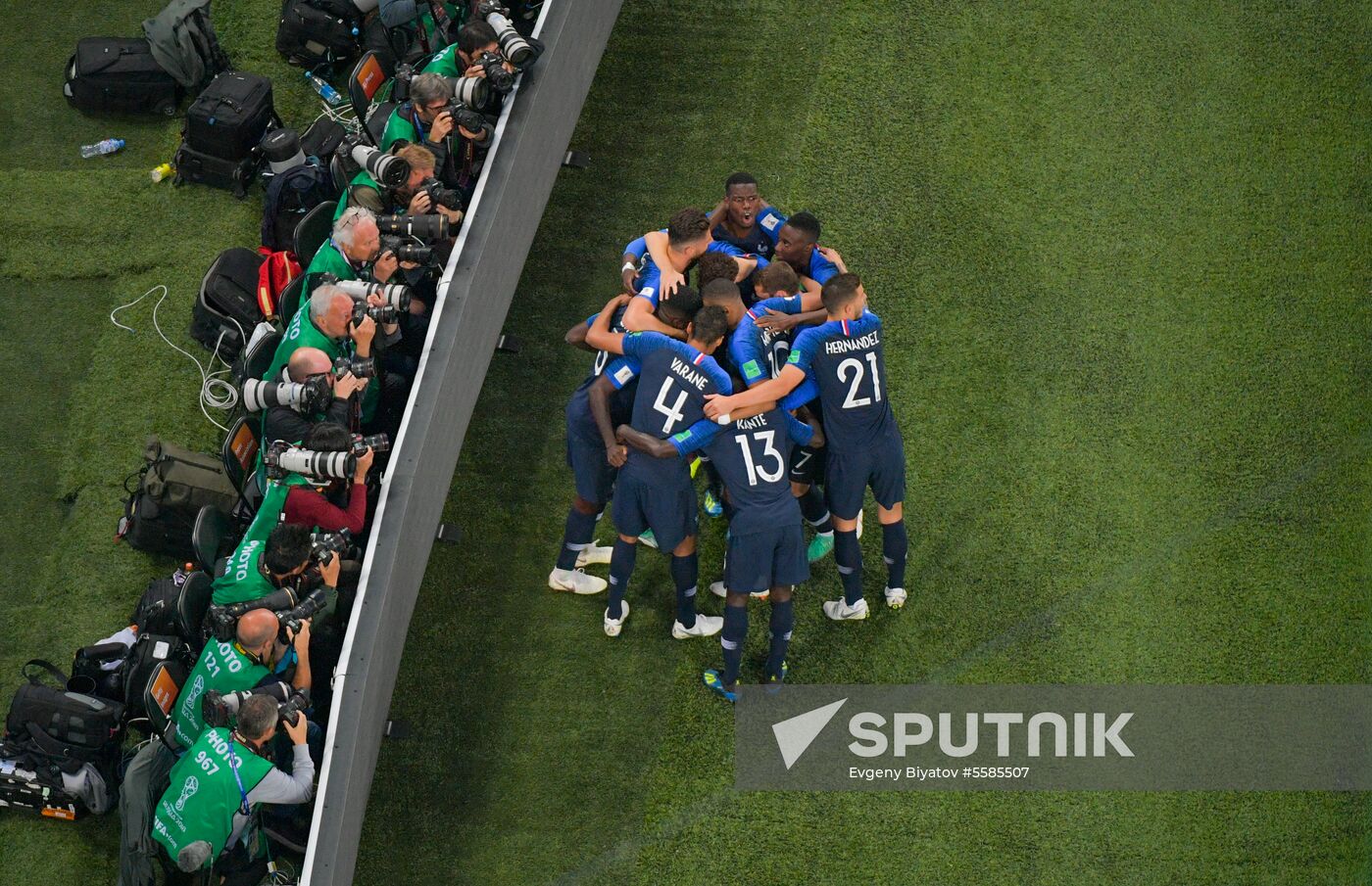 Russia World Cup France - Belgium