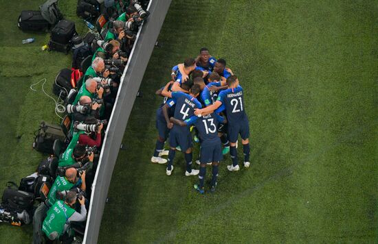 Russia World Cup France - Belgium