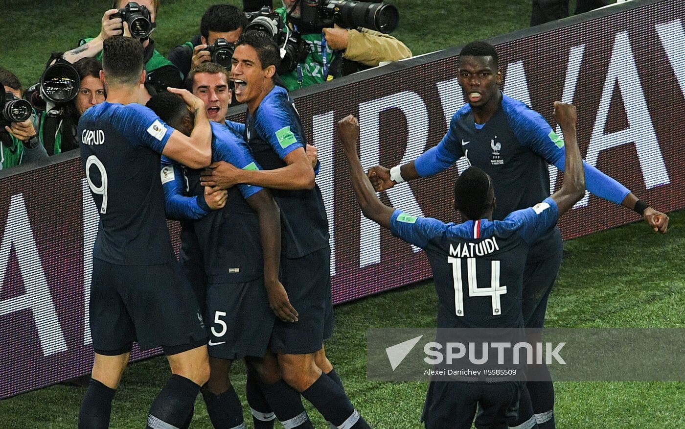 Russia World Cup France - Belgium