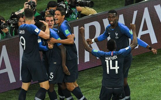 Russia World Cup France - Belgium