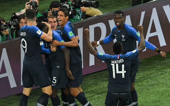 Russia World Cup France - Belgium