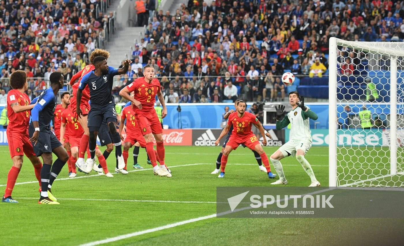 Russia World Cup France - Belgium