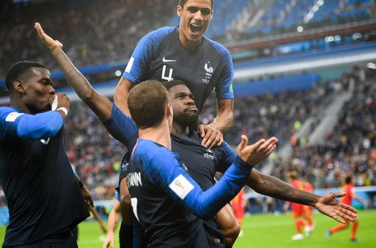 Russia World Cup France - Belgium